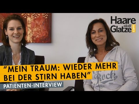 Haartransplantation bei einer Frau: Interview und Vorher/Nachher-Vergleich