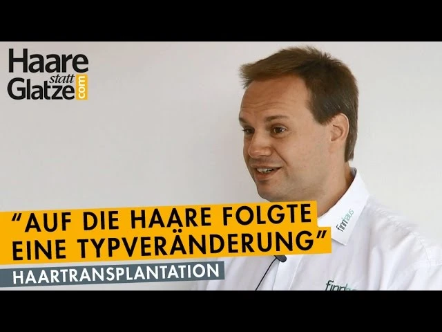 Thomas Weiss: Haarverdichtung bei Stirn und Tonsur