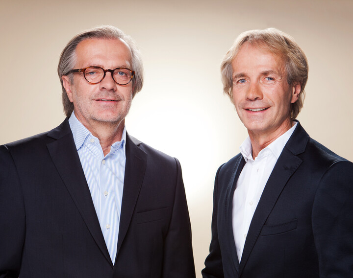 Die Zwillinge Karl und Werner Moser