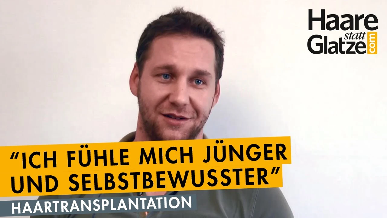 Bulgare spricht über seine Haartransplantation in Wien