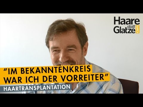 Haartransplantation: Erfahrungsbericht von Wolfgang Setzer
