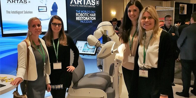 Haartransplantation durch ARTAS Roboter