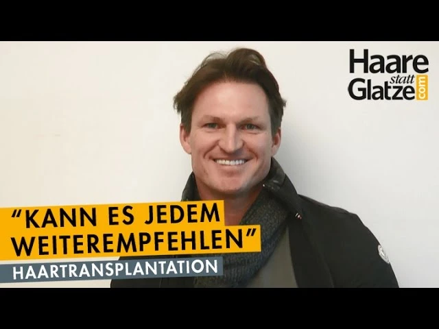 Alexander: Haartransplantation statt Geheimratsecken